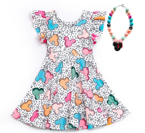 bingo birthday dress Girls 3 Piece BLUEY BINGO Birthday Ribbon Tutu Outfit Includes Ribbon Birthday Custom Design