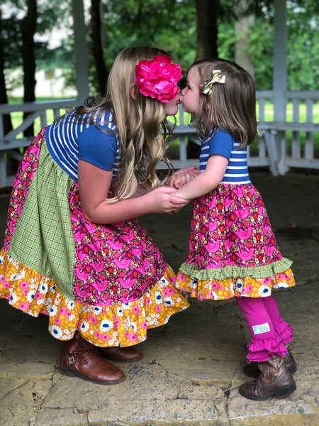 matching dresses for portraits