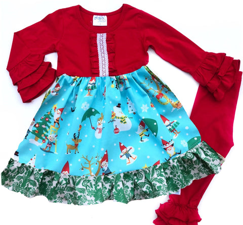 Elf village dress